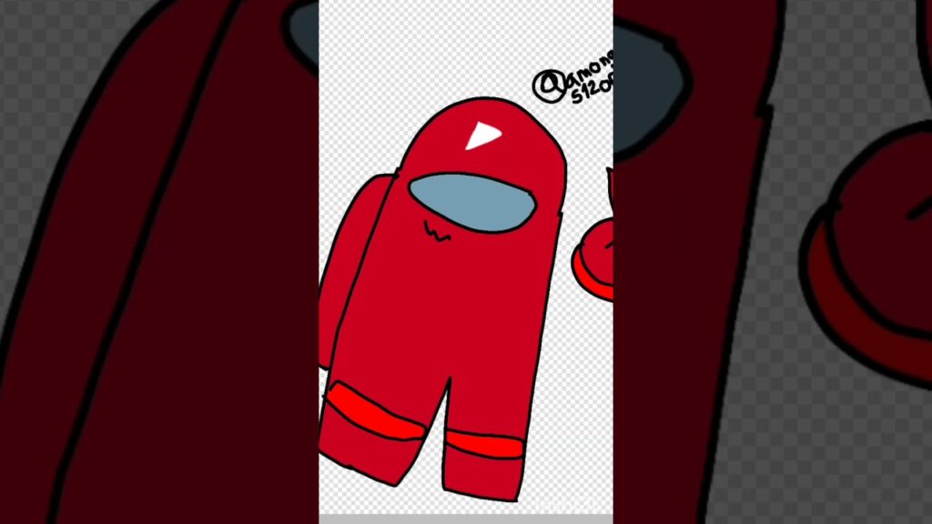 fanart para @amongus.boom512oficial ❤️✨✨